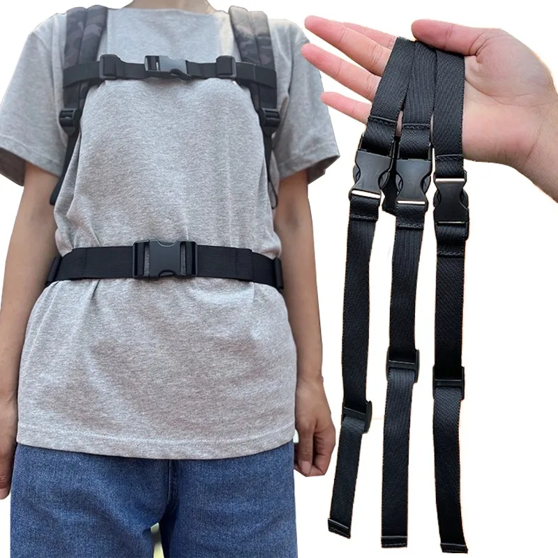 

Backpack Fixed Shoulder Straps Nylon Bag Strap High-Quality Wear-resistant Non-slip Small Lightweight Adults Children Bag Parts
