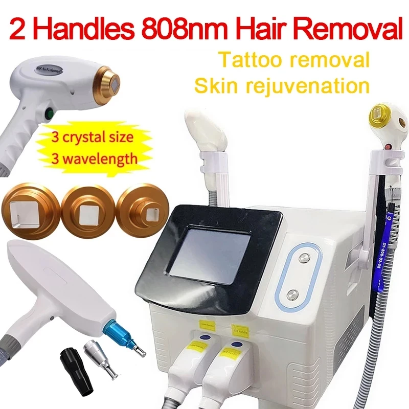 

Аппарат для удаления татуировок Nd:YAG 4000 Вт 2-в-1, пикосекундный, для отбеливания кожи и удаления веснушек, с четырьмя длинами волн, диодный аппарат для удаления волос 808 нм