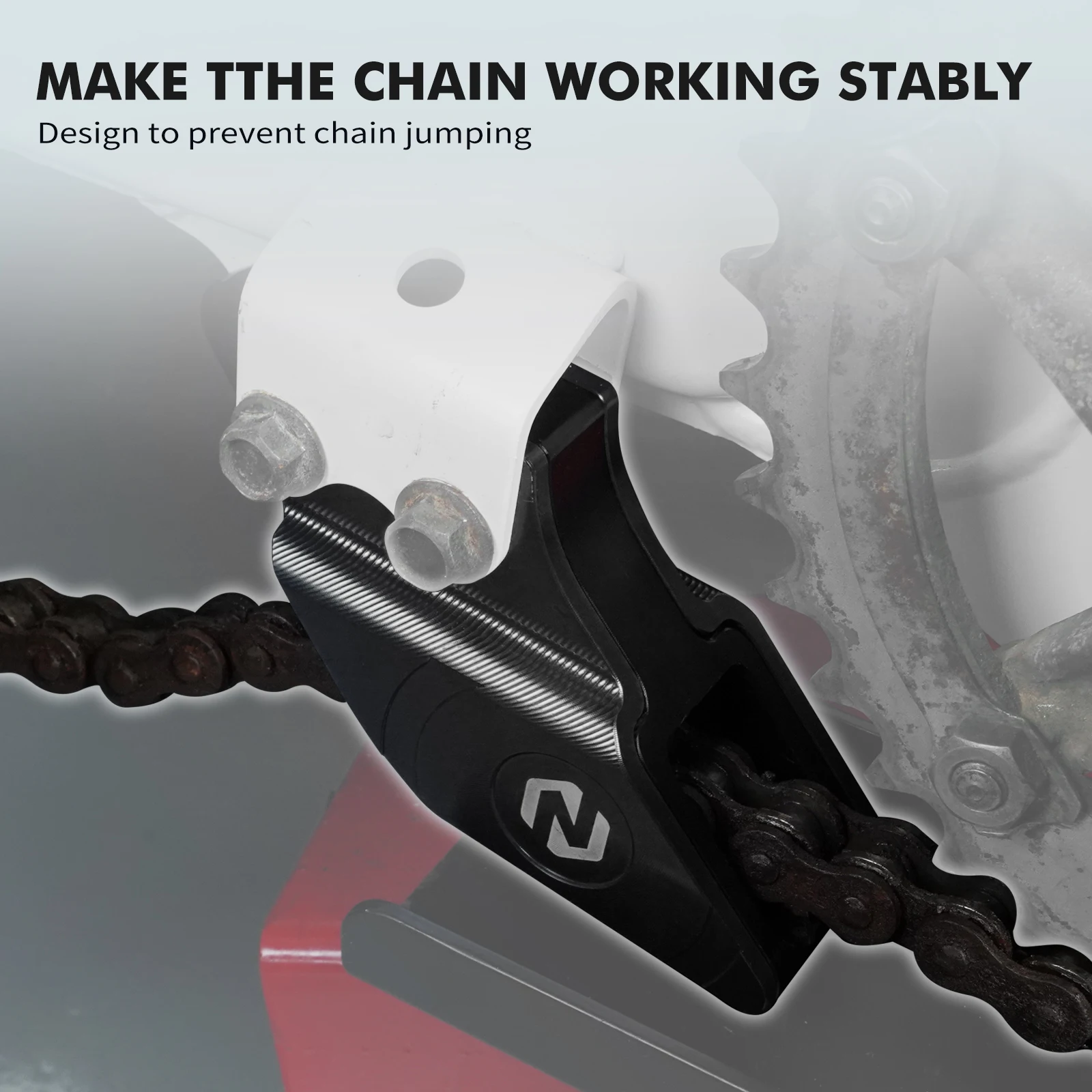NICECNC Chain Guide Support Slider ATV For Yamaha Blaster 200 YFS200 1988-2006 Warrior 350 Raptor350 Accessories 38W-22199-00-00