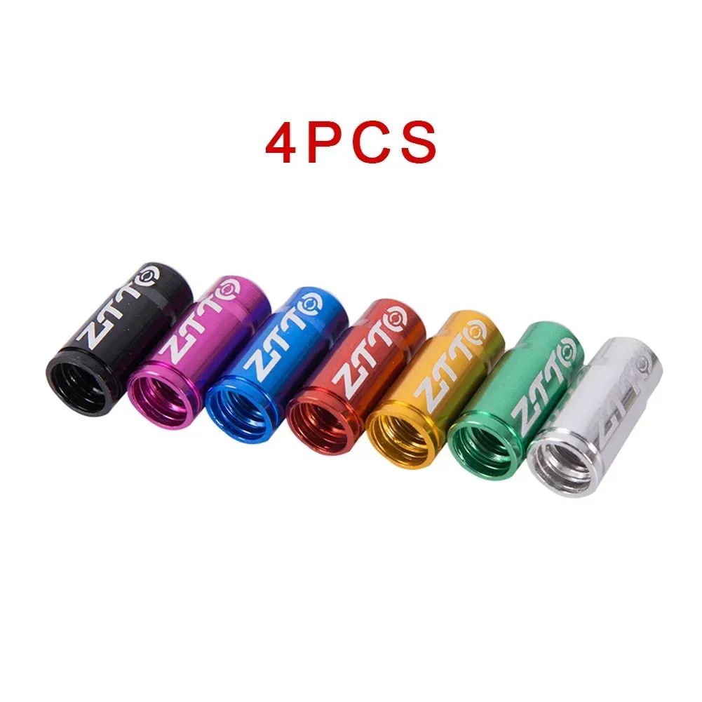 Road bike Bike valve cap ZTTO 4 pcs Aluminum alloy Dust cap Presta valve Replace cap Practical Useful Hot sale