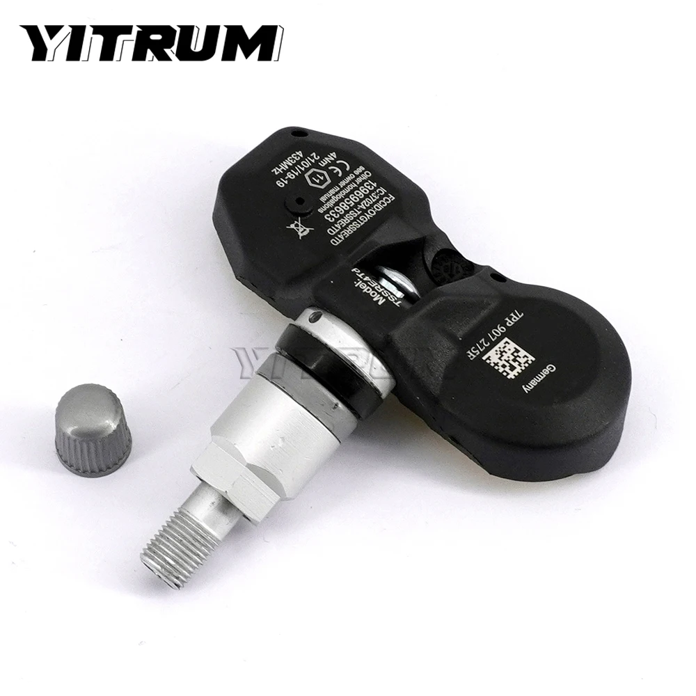 YITRUM TPMS Tire Pressure Sensor For Audi R8 A8 RS6 RS7 Volkswagen Porsche Panamera Cayenne Lamborghini 4F0907275B 4F0907275D