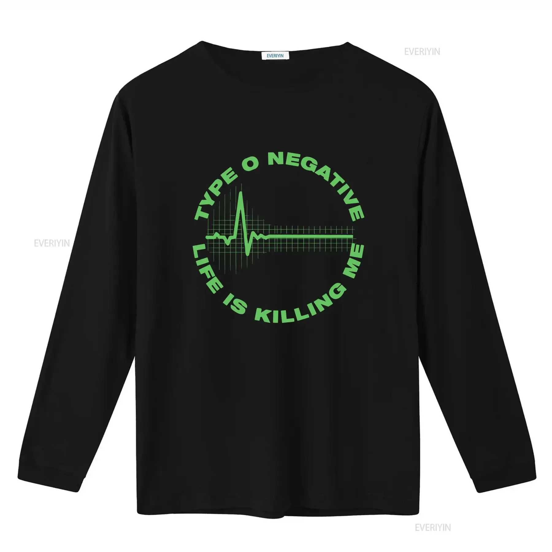 Type O Negative Life Is Killing Me Official T Shirt Mens  vintage Washed Breathable Stretched Unisex Soft designer clothes