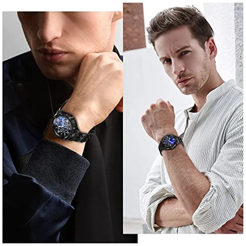Stainless Steel case+Strap For Samsung Galaxy Watch 5 Pro 45mm (not watch) metal Bumper Cover Bracelet galaxy watch5 pro 45 Band