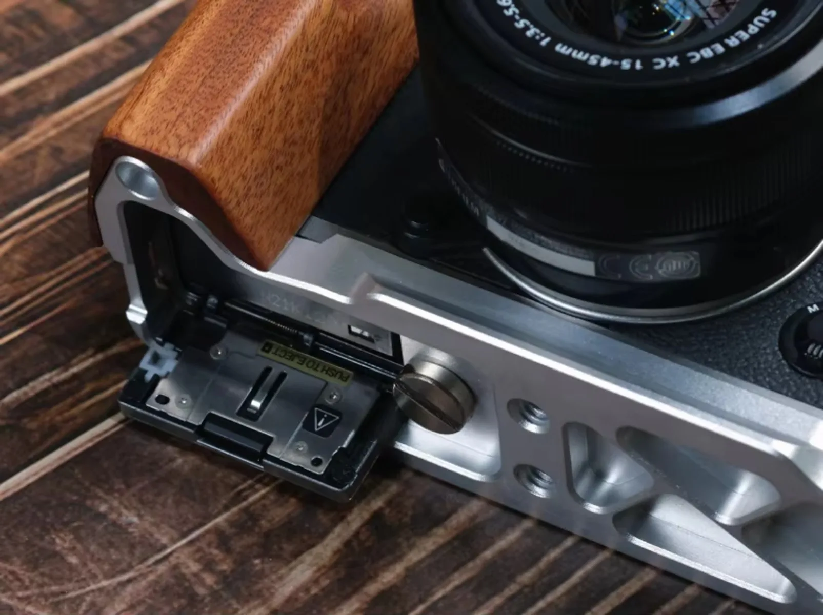 L Type Wood Hand Grip fr Fujifilm Fuji XT30 Ii X-T30ll XT20 XT10 Digital Camera Bracket Tripod Plate Base Accessory 모니터암 горячий