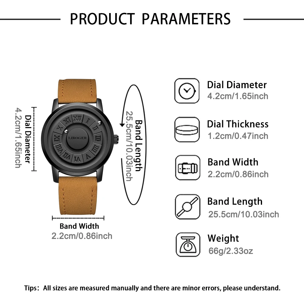 1pc Stylish and Fashionable Quartz Watch for Men, Perfect for Daily Wear, Parties, and Romantic Occasions