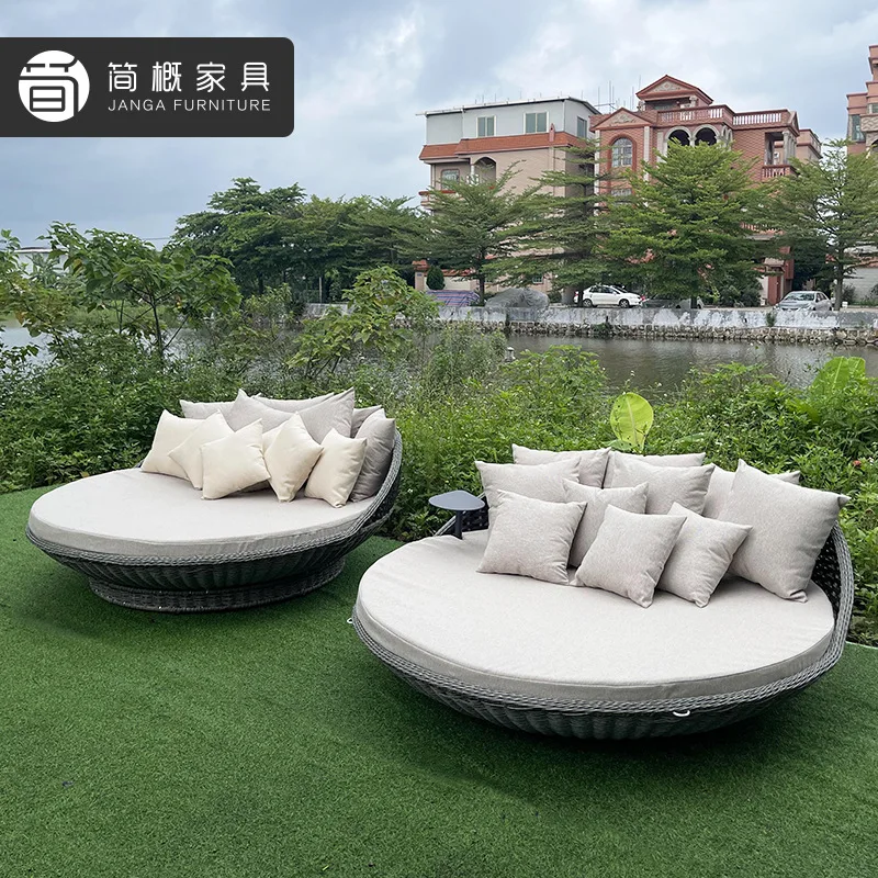 B & B Resort Scenic Area B & B Hanging Chair Beach Seaside Waterproof Sunscreen Bed