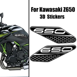 Protector Tank Pad Stickers For Kawasaki Ninja 650 Z Z650 VERSYS Decal Kit Knee Emblem Badge Logo Fairing 2018 2019 2020 2021