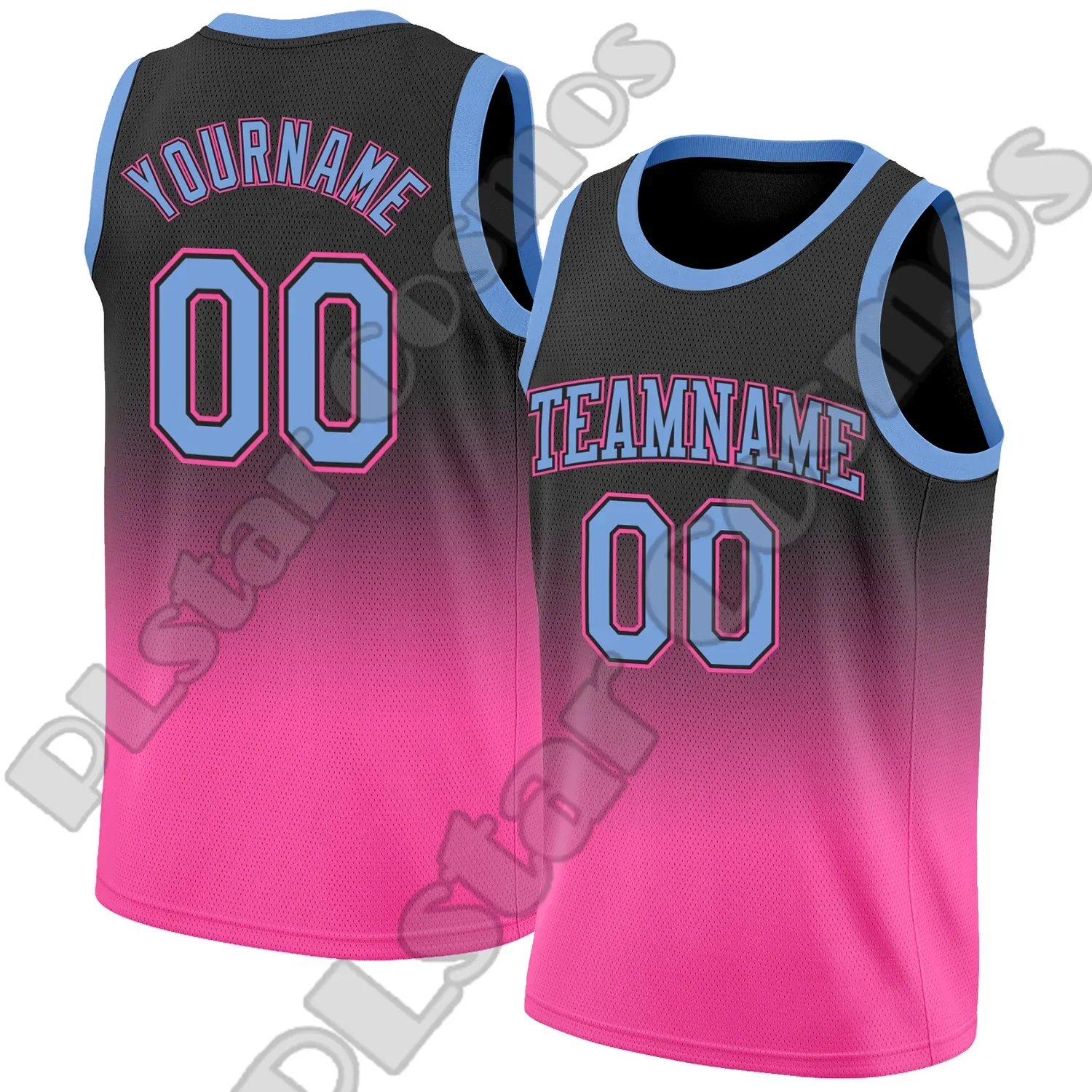 Custom Name Team Logo Pattern Basketball Jersey Shirts Breathable Sportswear 3DPrint Summer Casual Tank Top Vest Sleeveless AX7