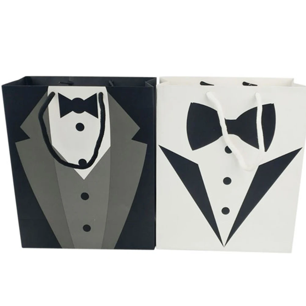 

Practical Paper Handbag Chic Gift Bag Treat Bag Souvenir Premium Material Shopping Merchandise Bags Party Favors