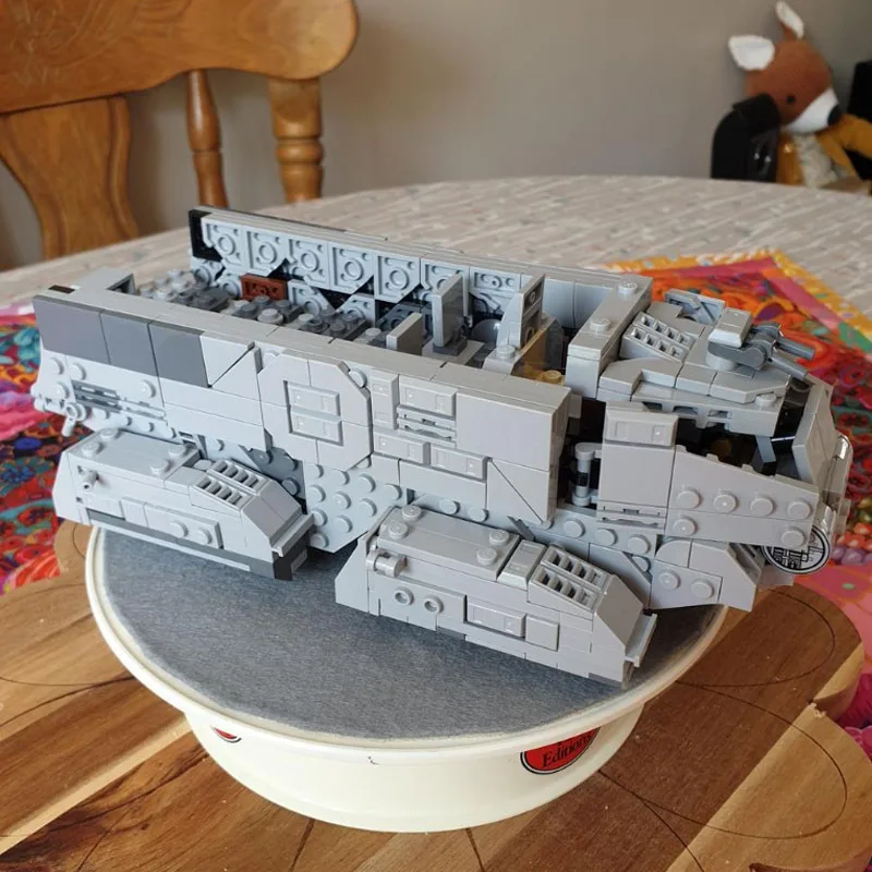 

Настроить 6997 деталей MOC SpaceShip Imperial Troop Transport (ITT) Военная боевая модель DIY Образовательные подарки на день рождения