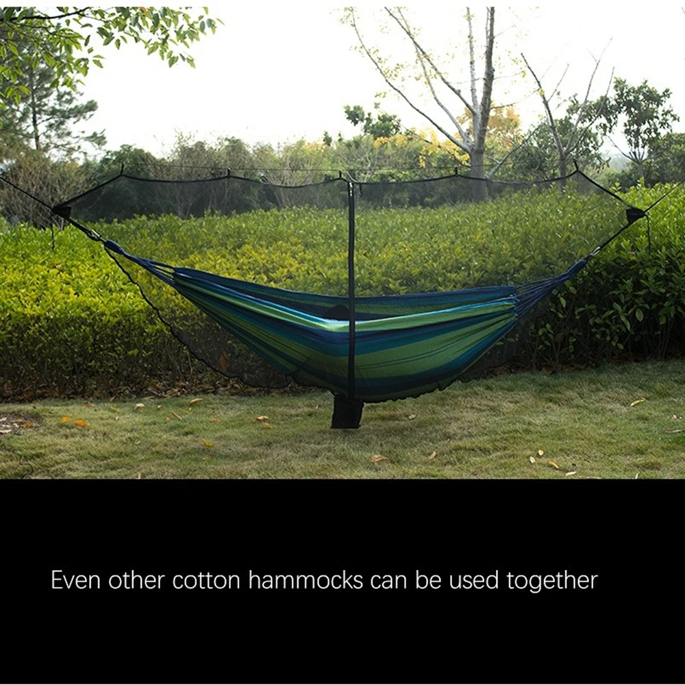 Hammock Mosquito Net High Quality Bugs Net Lightweight Portable Hammock Netting Fast and Easy Set Up Fits All Camping Hammocks