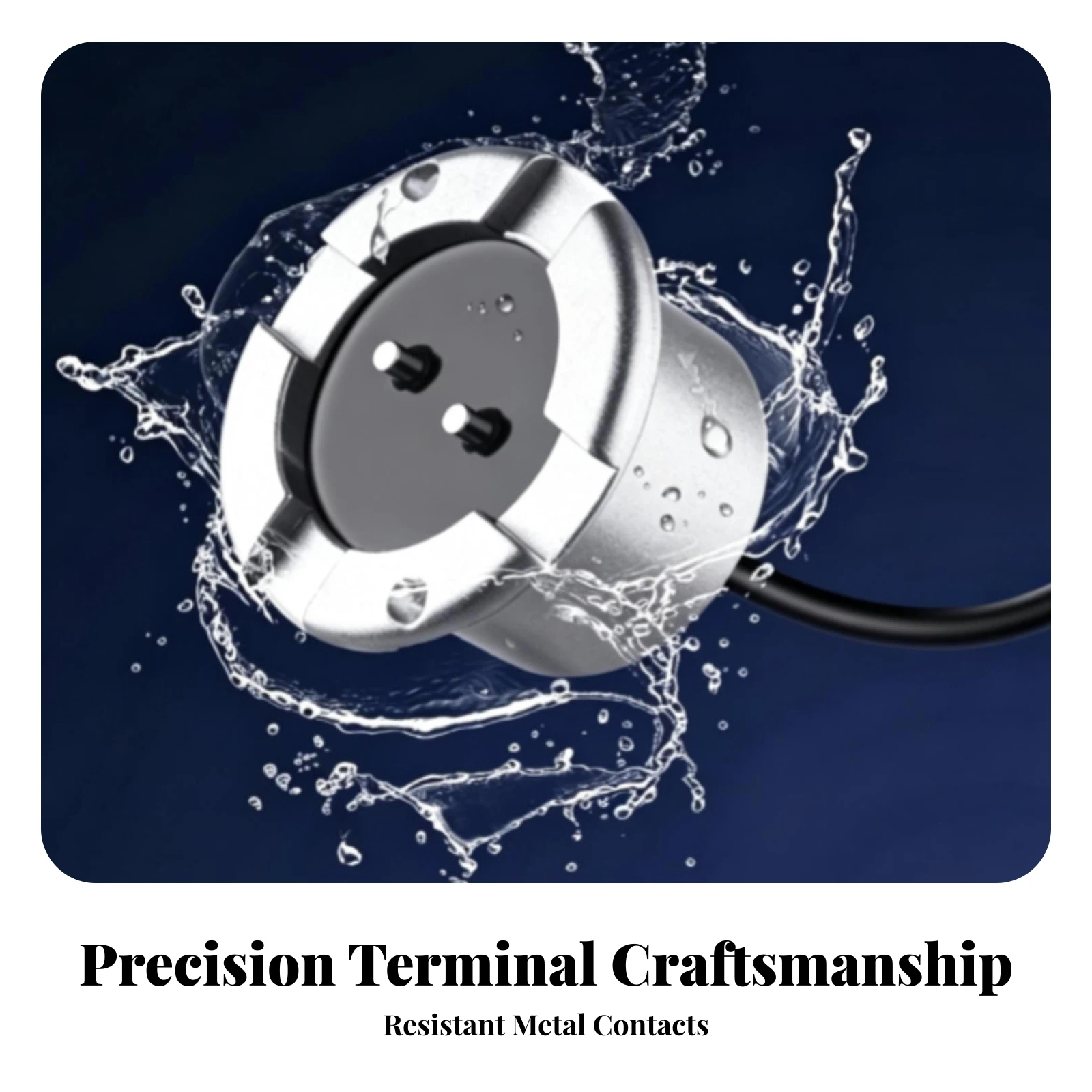Water Leak Detection Sensor Liquid-Conductivity Water Sensor Sensor with Cable 12-24V Wired for Utility Areas, Cabinets