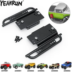 YEAHRUN 1 paio di cursore del pedale laterale in metallo per Axial SCX24 Jeep Wrangler JLU catenaccio Ford Bronco 1/24 RC Crawler Car Upgrade Parts