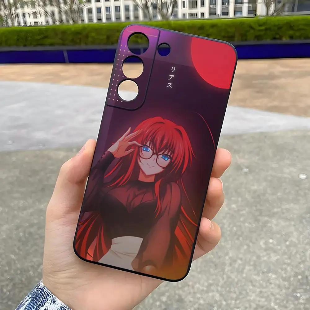 Coque de téléphone High School DxD Rias Gremory, étui souple antichoc pour Samsung A25 A13 A33 5G A54 A36 A35 A56 A52 A14