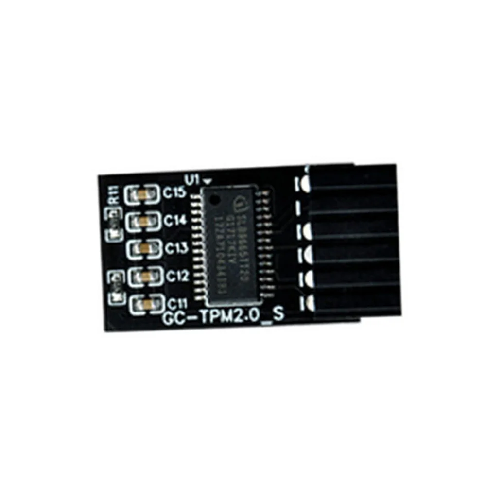 TPM 2.0 Encryption Security Module Remote Card Windows 11 Upgrade LPC TPM2.0 Module 12 Pin for GIGABYTE Motherboards, B