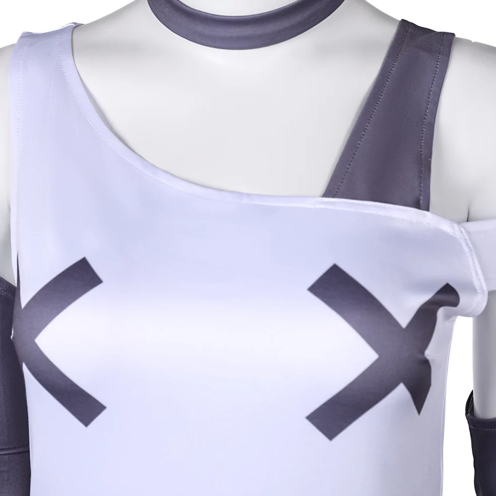 Vaggie ชุดคอสตูมผู้หญิงสำหรับเทศกาลฮาโลวีน, ชุดกระโปรงปลอกคออะนิเมะชุดคอสเพลย์ผู้หญิง