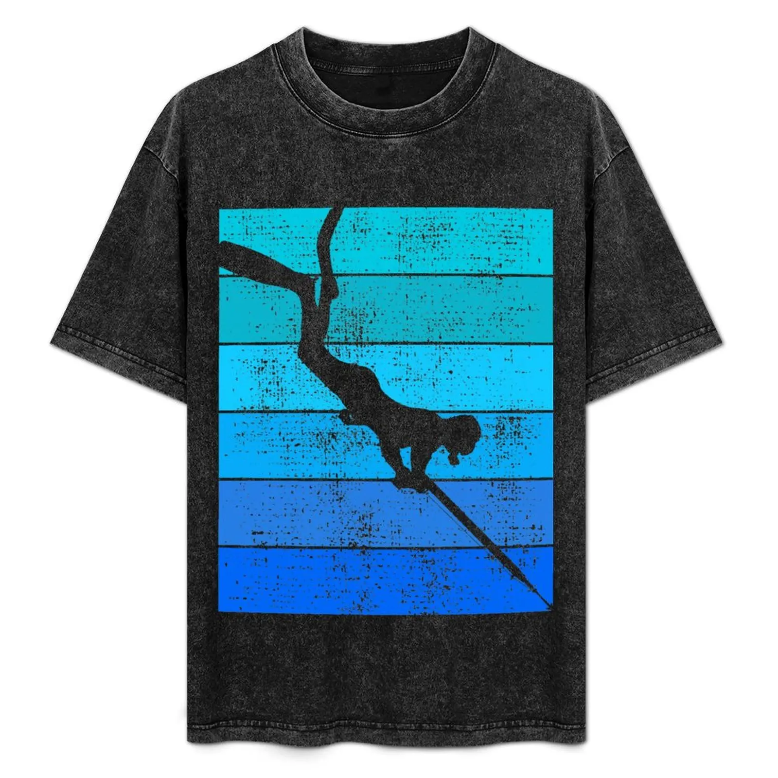 

Spearfishing harpoon hunting water T-Shirt Soft Stretch Short Sleeve Top