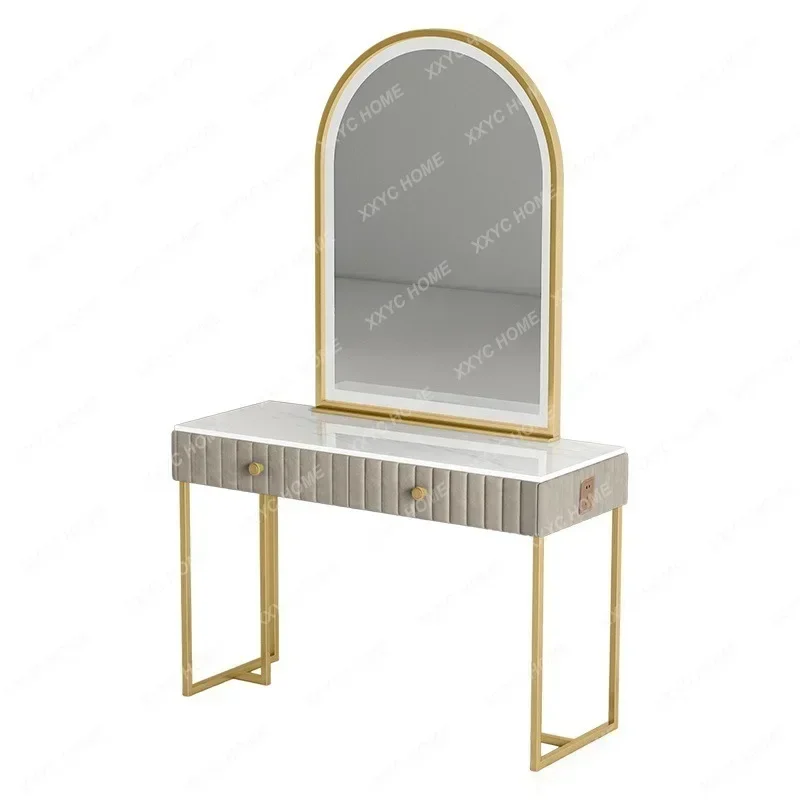 AAPhoto Studio Special Dressing Table With Lamp Wedding Photography Makeup Shop Marble