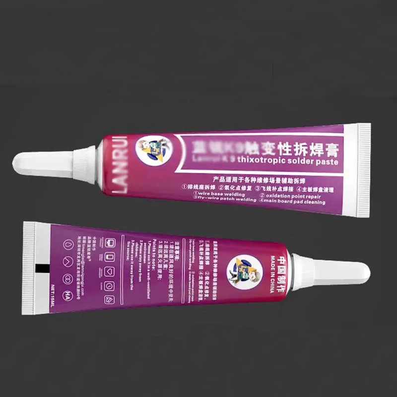K9 thixotropic strip base solder intermediate oxygen repair solder paste main board repair tin less smoke