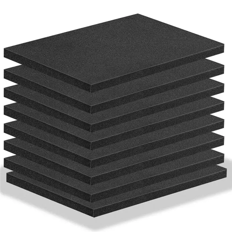 Polyurethane Foam Board,40 X 30 X 2.5cm Cuttable Foam Insert for Toolbox, Camera, Shockproof Cushioning-A51M