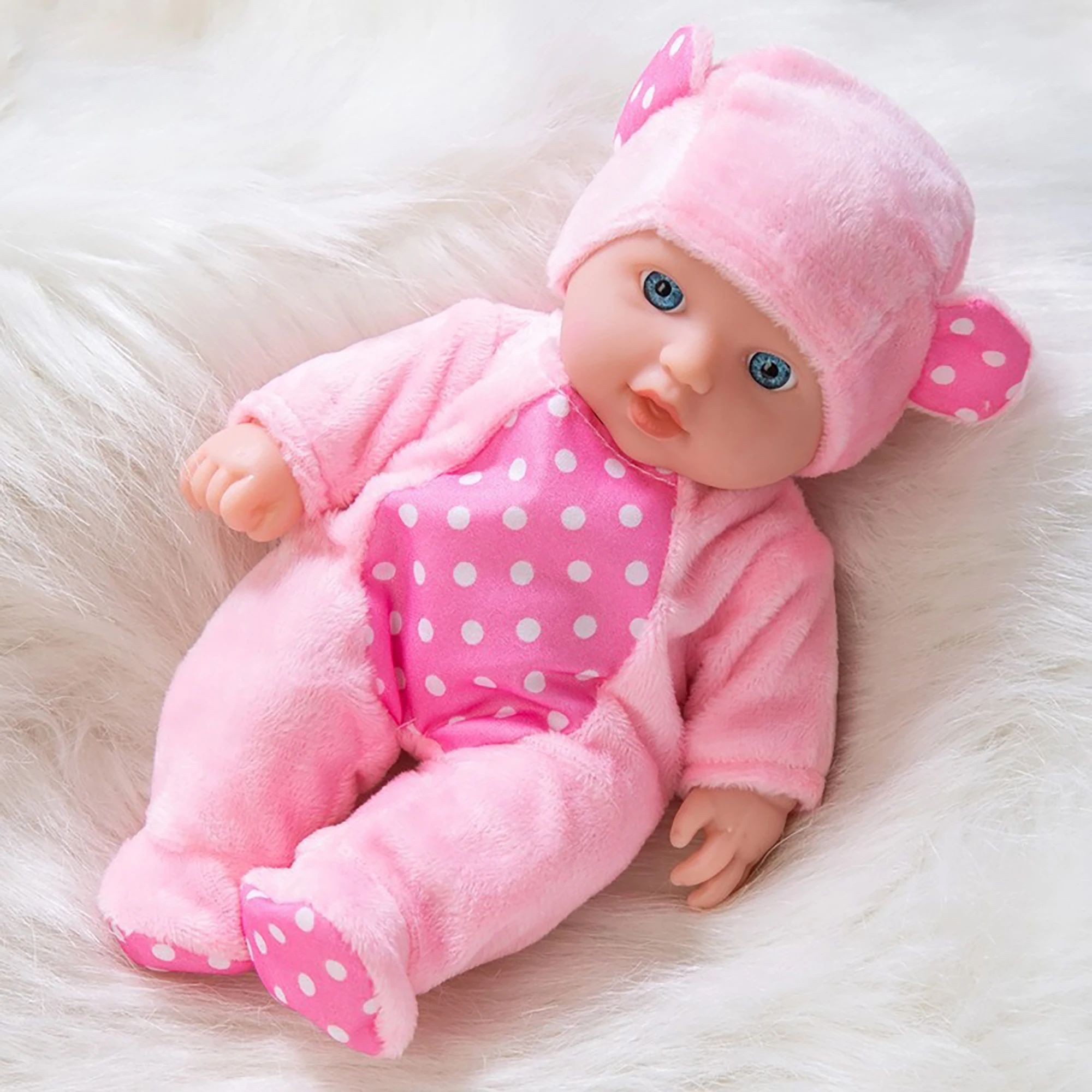 

New 8-Inch Handmade Fully Soft Vinyl Realistic Rebirth Doll DQ8G Dress-Up Pretend Play Play Games Soothing And Comforting Doll