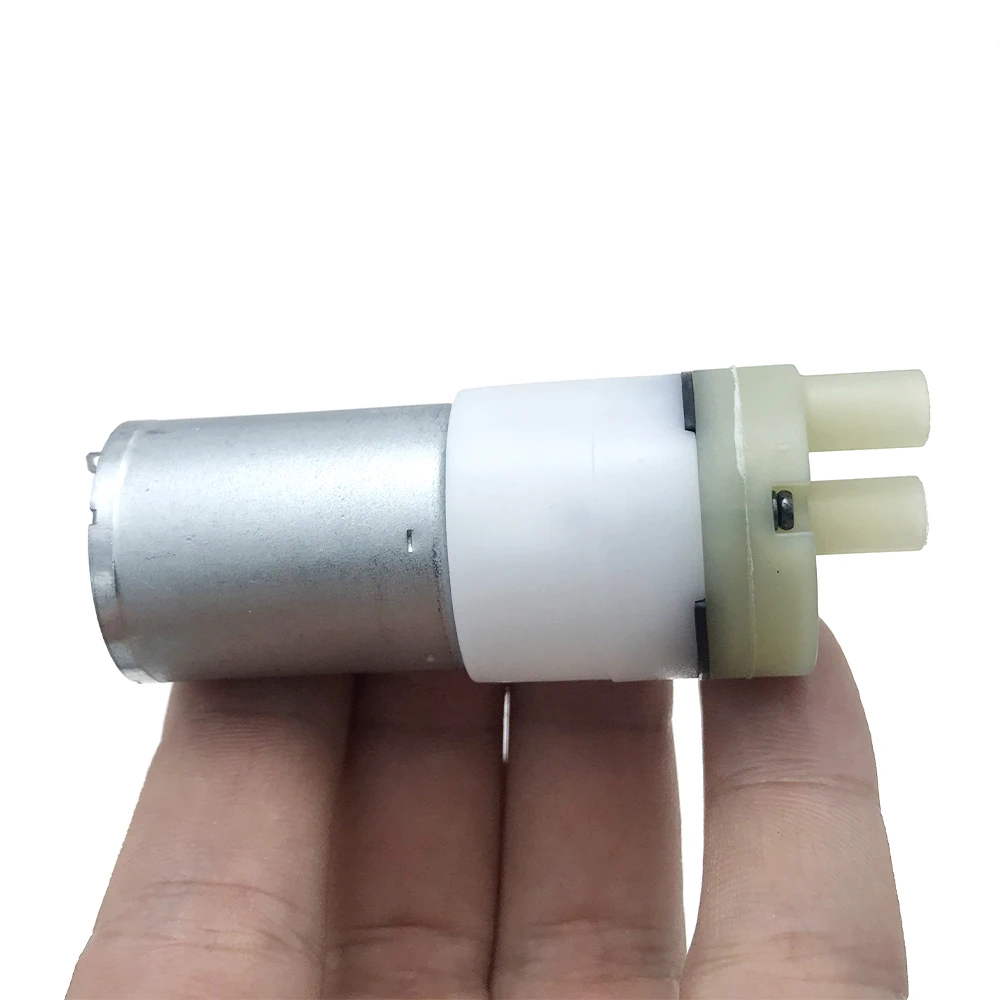 Micro Pump 370 Motor Diaphragm Water Pump DC 12V Small Self-priming Pump 1.2L/min for DIY Drinking Fountain Pump DC 8.4V-12V