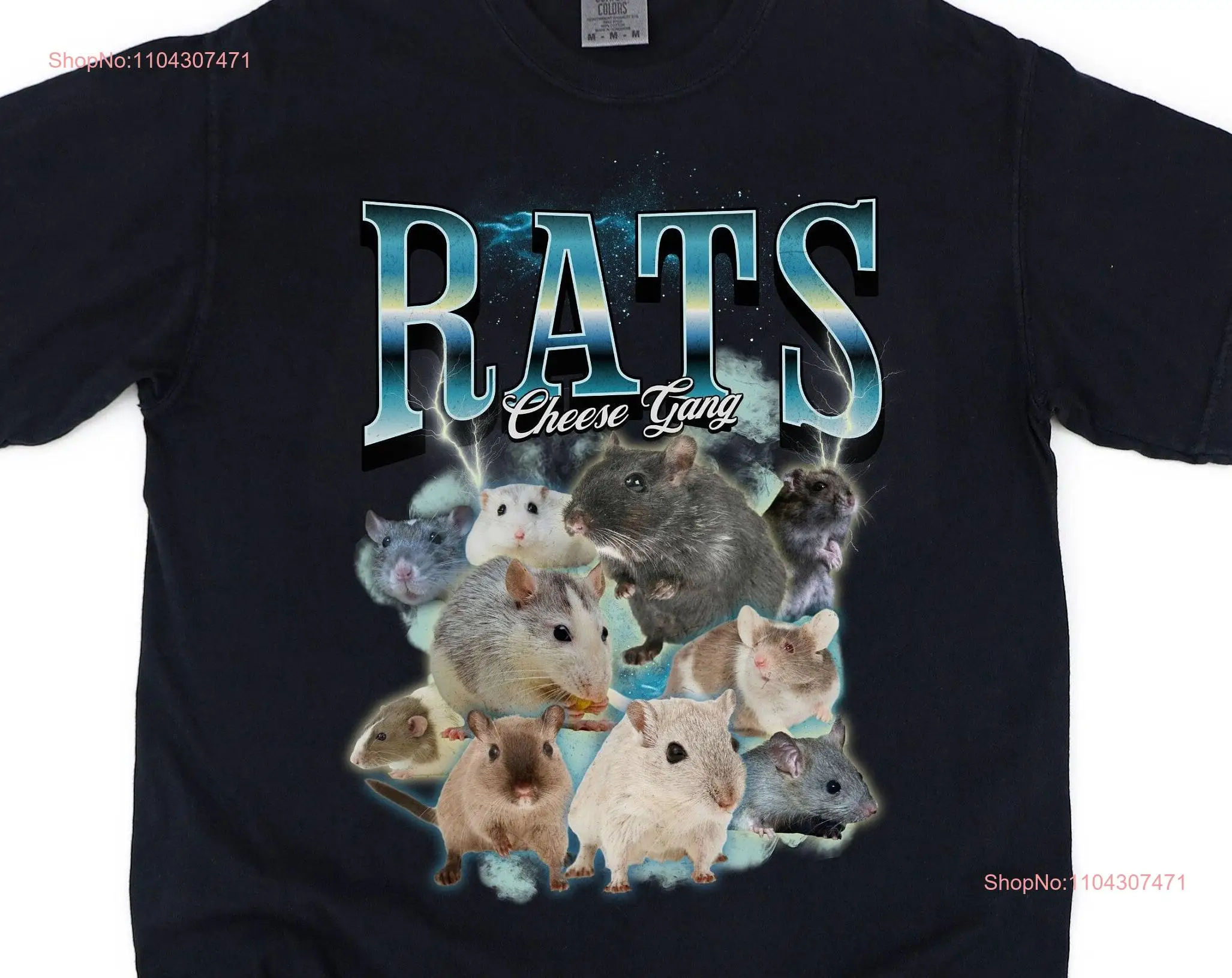 Rats T Shirt Funny RaT Bootleg Unhinged Oddly Specific Weird Silly Mouse Stupid long or short sleeves