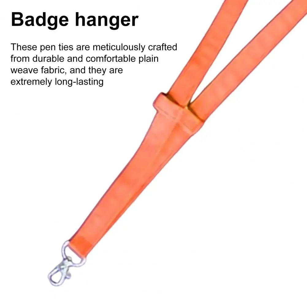 Pen Holder Glasses Holder Hanging Rope Pen Lanyard 2pcs Plain Fabric Pen Lanyards with Glasses Holder Student Id for Doctors