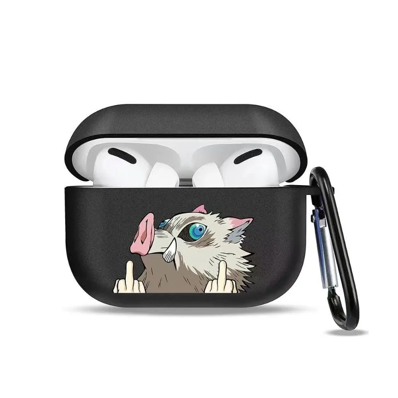 حافظة سماعة الرأس Demon Slayer مناسبة لأجهزة AirPods 1/2 حافظة واقية AirPods 3 Generation منتجات زخرفية بلوتوث