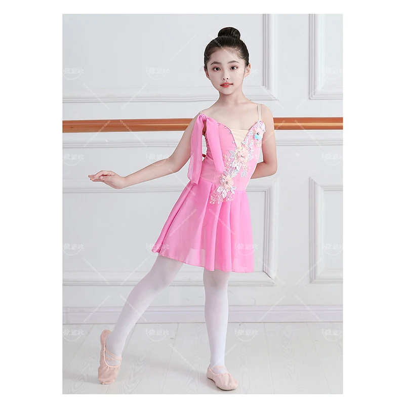 Chiffon Ballet Rok Paars Professioneel Ballet Klassiek Ballet Rok Performance Danseres Prinses Rok