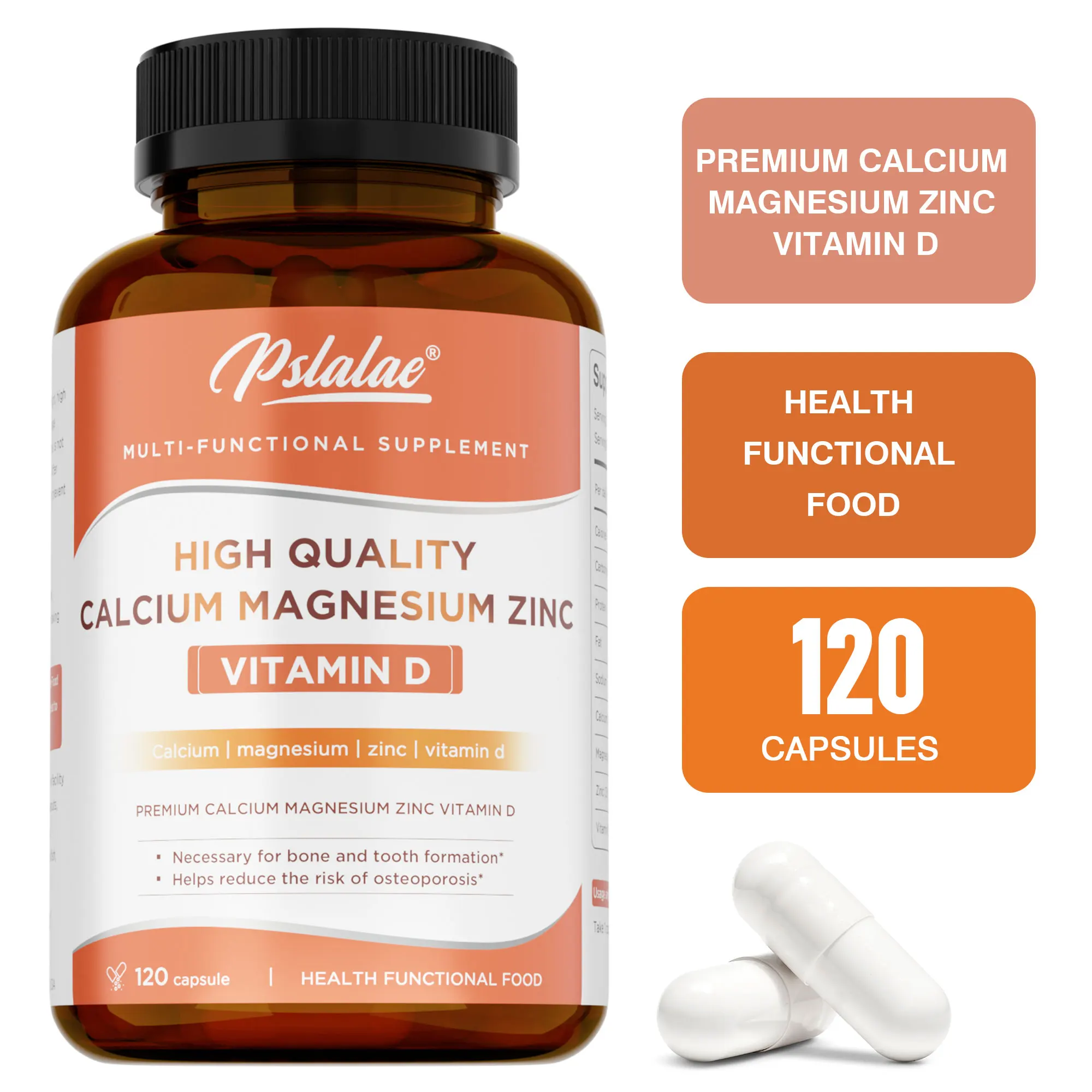 

Капсулы с магнием и кальциями — с витамином D — повышают иммунитет, помогают костям, зубами, здоровью сердца, улучшают позитивное настроение