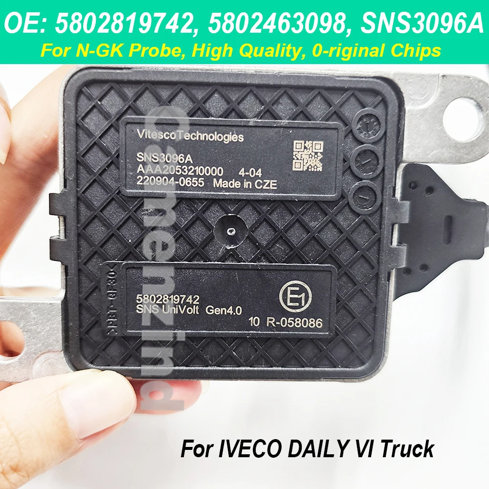 

NEW High Quality 5802819742 5802463098 SNS3096A AAA2053210000 Nitrogen Oxide Sensor Nox Sensor for IVECO DAILY VI Truck