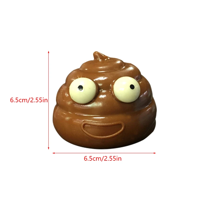 Sticky Squeeze Poop Balls para Adultos e Crianças, Pinch, Ventilação Balls, Stress Reducing Toys, Presentes para Adolescentes