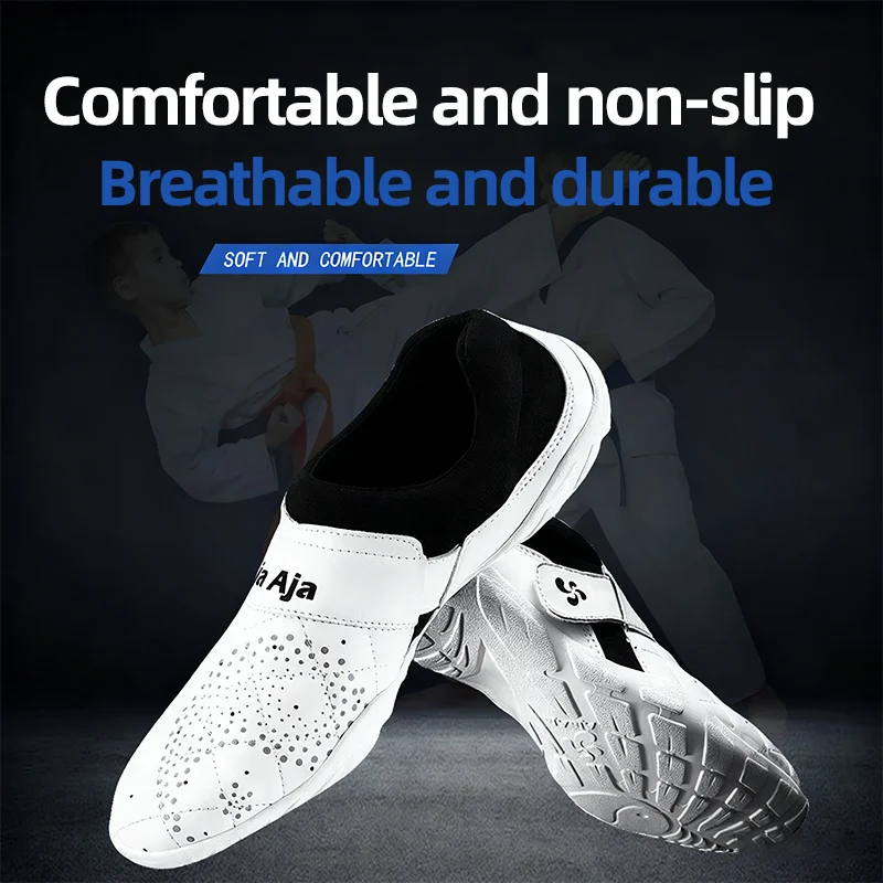

Taekwondo Shoes Adult Unisex Martial Arts Shoes Professional Training Sanda Wushu Combat Practice Breathable Shoes