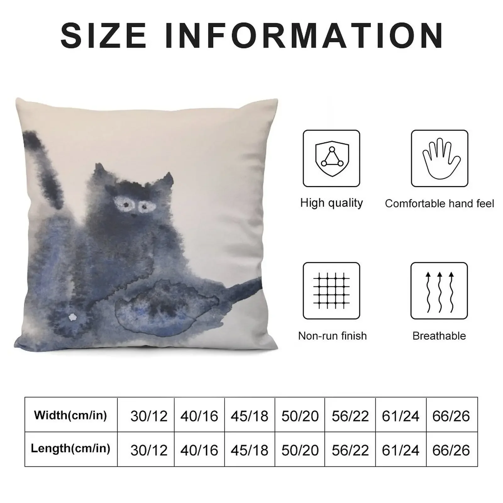 Shameless Cats: More Butthole Black Cat Throw Pillow pillows decor home anime girl Luxury Pillow Case pillow