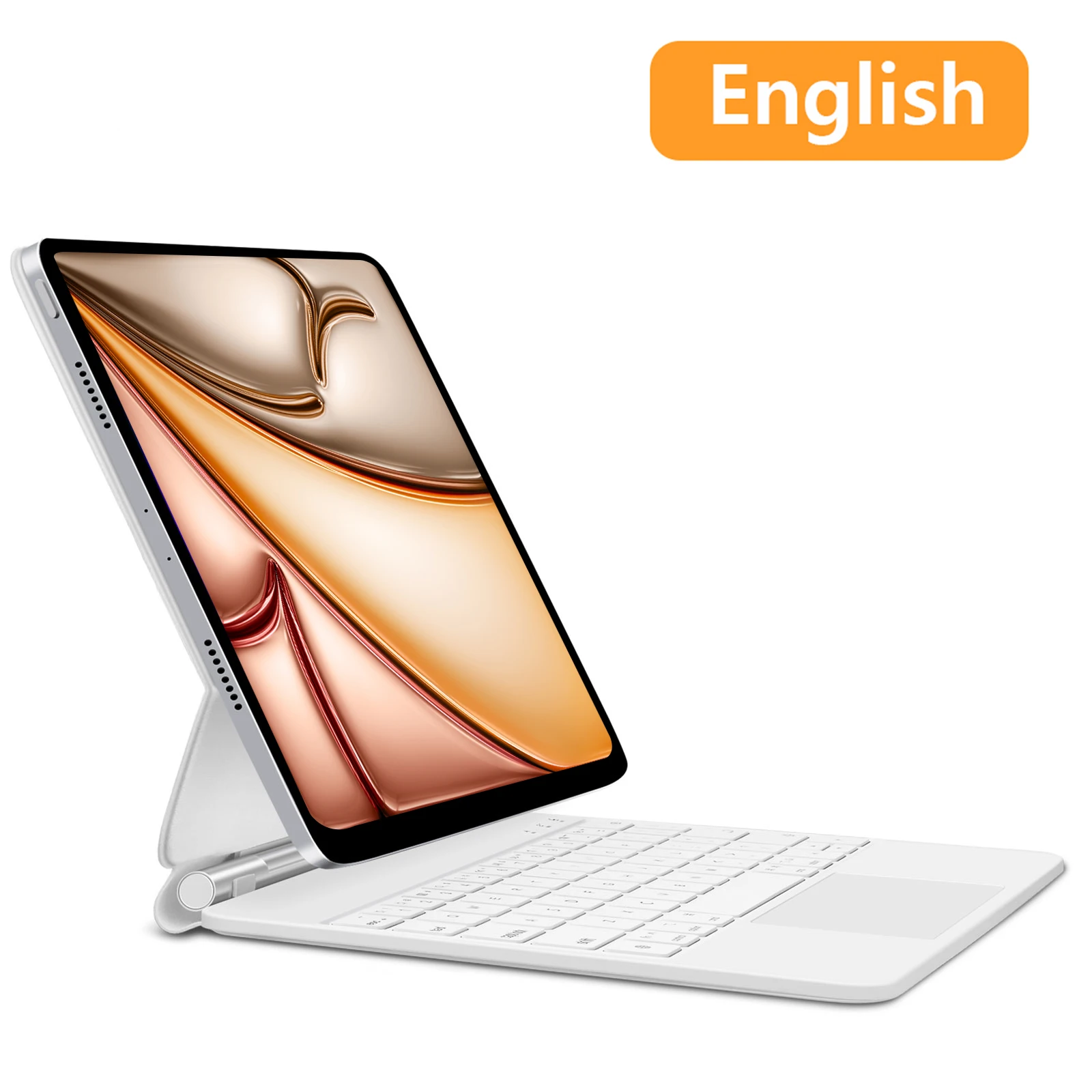 GOOJODOQ Magic Toetsenbord voor iPad Air 6 2024 13 inch case voor iPad Pro 11 12 9 Pro 13 Air 4 Air 5 voor iPad 10e Generatie Cover