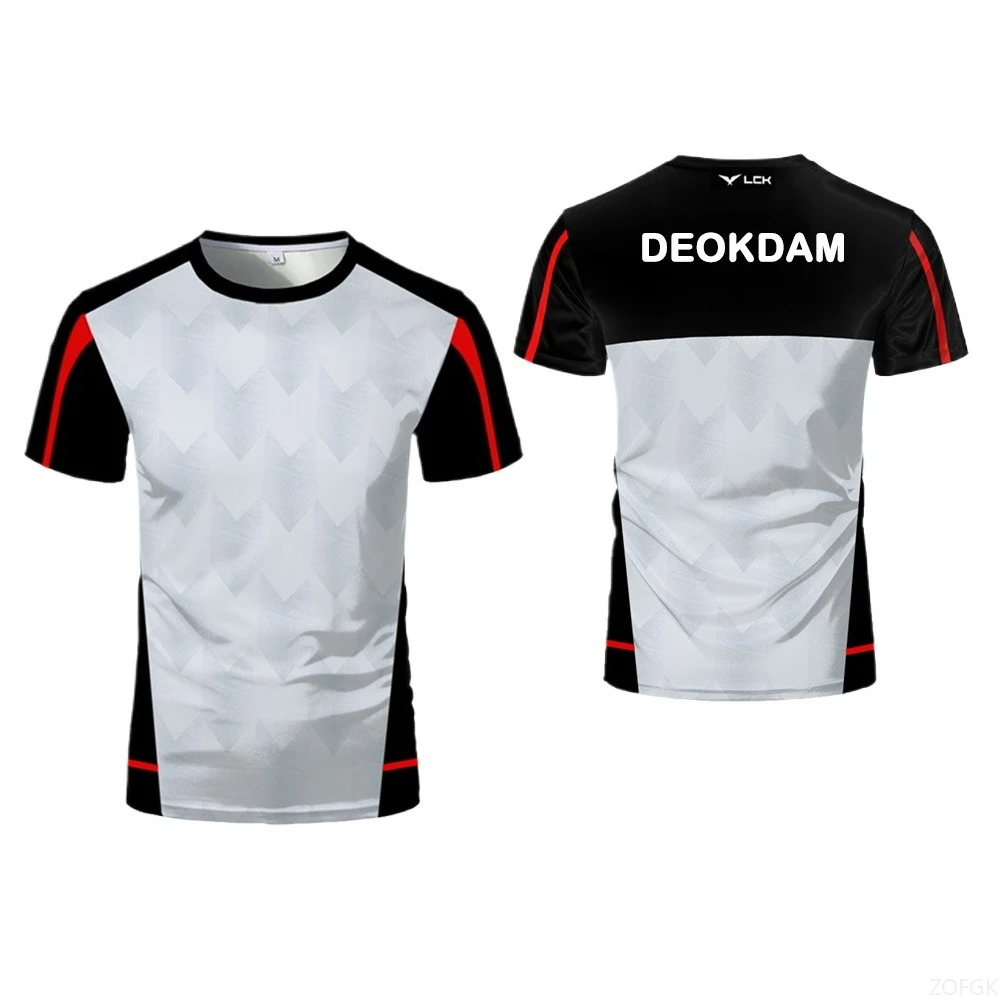 

Summer Outdoor Sports Jersey with Letter Printed Short Sleeved T-shirt for Men and Women