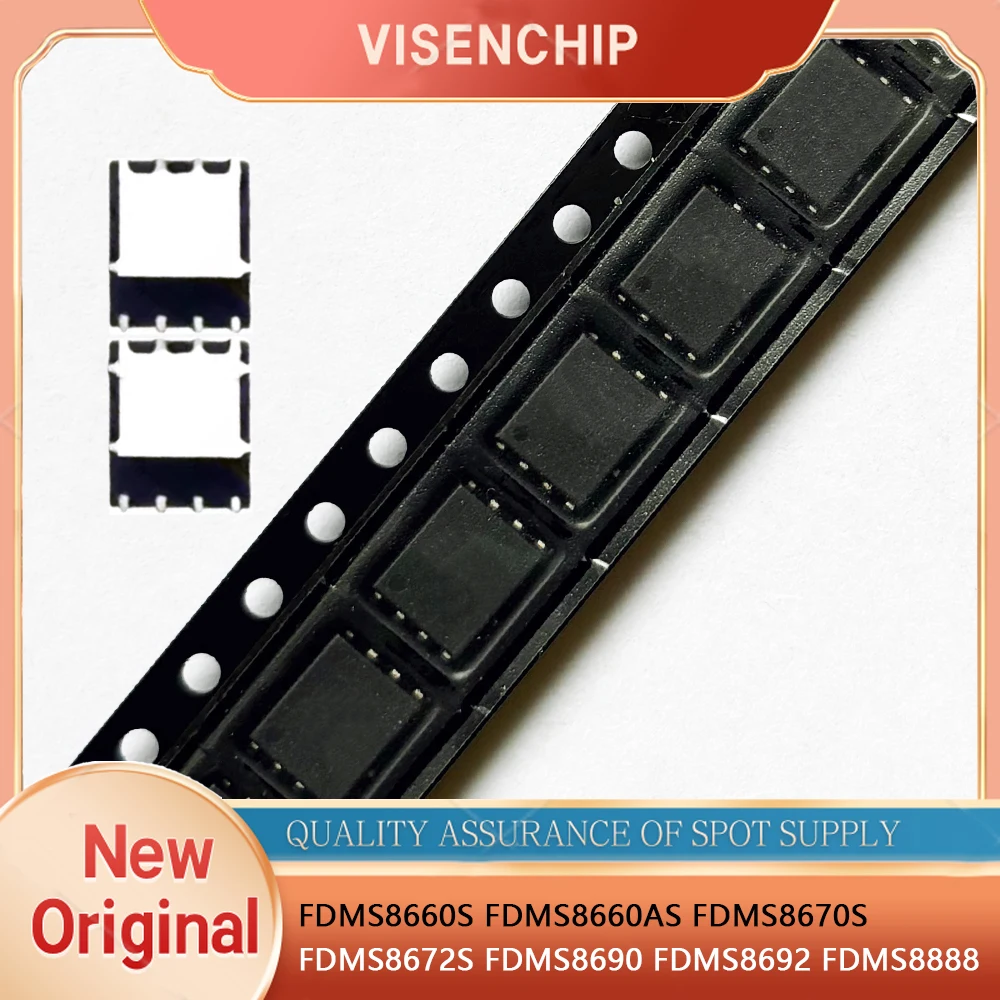 5pieces New FDMS8660S FDMS8660AS FDMS8670S FDMS8672S FDMS8690 FDMS8692 FDMS88888660S 8660AS 8670S 8672S 8690 8692 8888 QFN-8