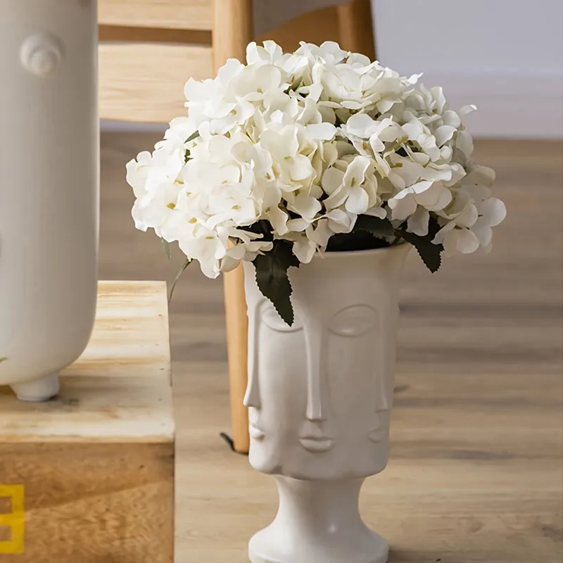 10 Stück Seiden-Kunstblumen, Bestseller Hortensien, Hochzeits-Brautstrauß, Dekoration für Zuhause, Zimmer, Garten, Hof, Bogen, Festival, DIY Geschenkbox – Detail 5