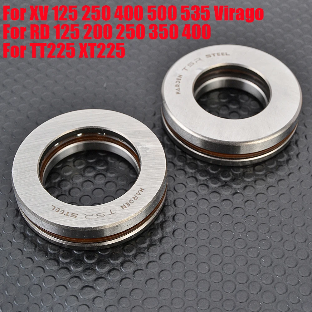 

Подшипник рулевого цилиндра мотоцикла для Yamaha XV 125 250 400 500 535 Virago TT TT-R XT 225 FZR FZX XVS SRV 250 TZR 125 125R