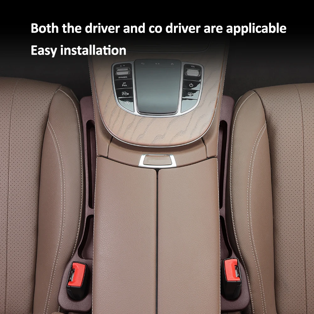 جديد لـ Xpeng G3 G6 G9 X9 Mona M03 P5 P7 مقعد السيارة الفجوة حشو بين المقاعد شق الديكور الداخلية اكسسوارات السيارات 2 قطعة