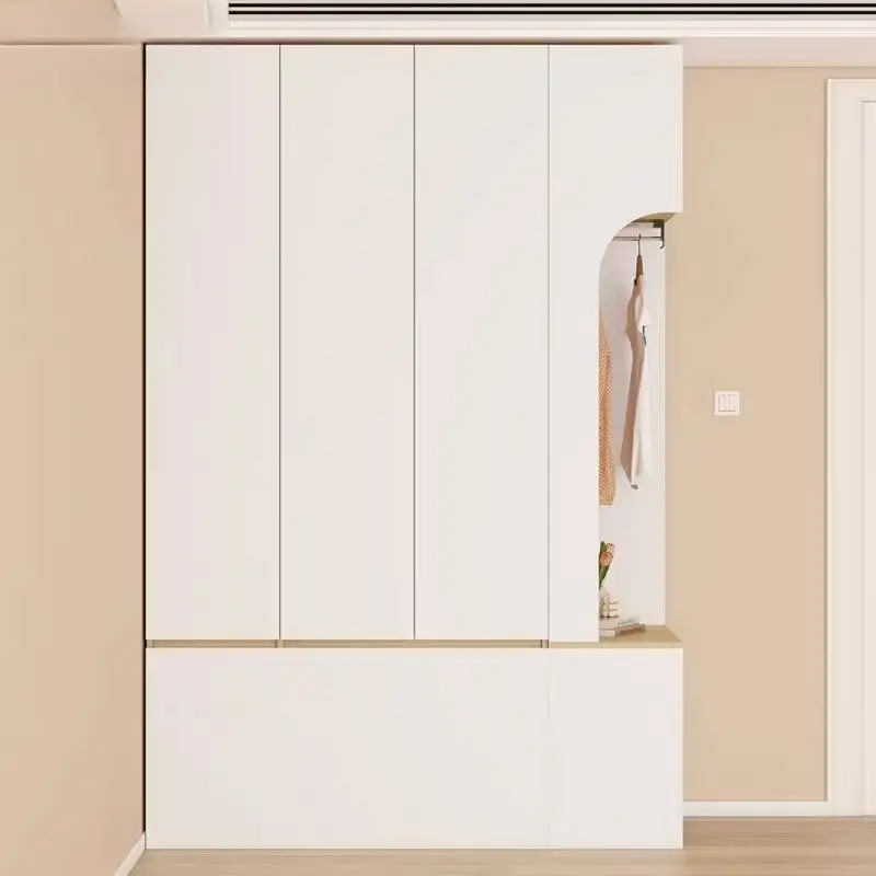 Drawers Luxury Wardrobes Wood Orgnizer Modular Clothing Closet Bedroom Wardrobes Dressing Wooden Guarda Roupas Home Interior
