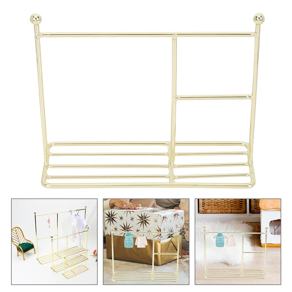 Clothes Organizer Home Holder Kid Hangers Metal Furniture Clothing Rack Garment Small Dress Child