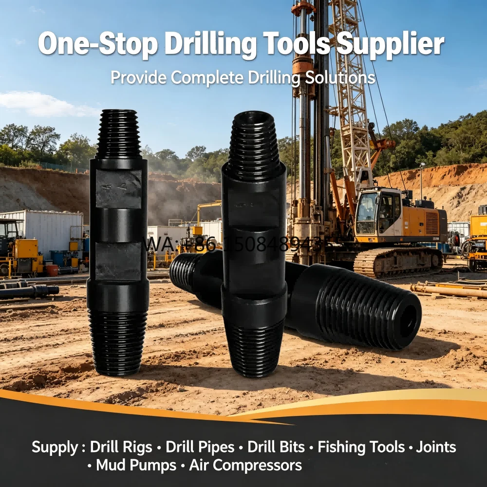 New Jinghe Drill Pipe Rods 73mm NC26-NC50 Thread Forged 6kg API CE Certified Customizable Sizes Drilling Tool