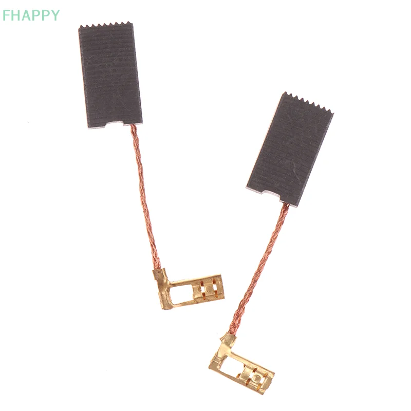 2 ชิ้น 6.3x12x22 มิลลิเมตรมินิ เจาะ เครื่องบดไฟฟ้าอะไหล่แปรงคาร์บอน