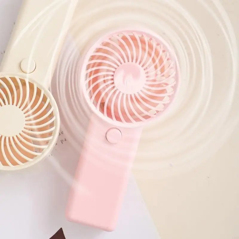 Portable Mini Fan Summer Handheld Fan AM4 Battery Operated Lightweight Small Pocket Fan for Office Outdoor Travel 