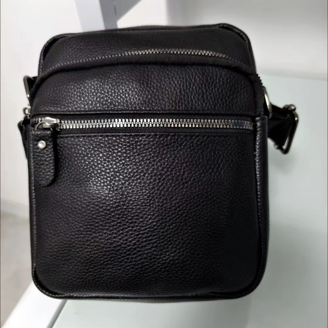 

2023 Новые роскошные мужские сумки из коровьей натуральной кожи, мужская сумка на плечо, мужская модная сумка через плечо, брендовые сумки-мессенджеры для мальчиков