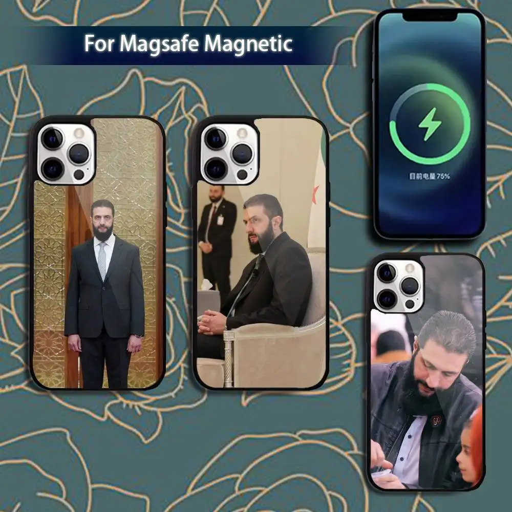 

Ahmed al-Sharaa Syrian F-Flag Phone Case For iPhone 16,15,14,13,12,11,Pro,Max,Plus,Mini,Magsafe,Magnetic Wireless Charging Case