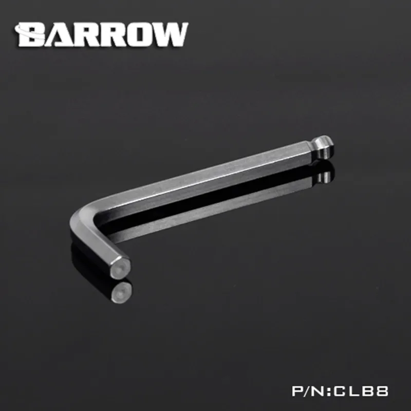 Barrow CLB8,8MM Hex Wrench use for fixed Fitting Six Angle Wrench Short Ball Head CR-V Metal Tool Computer Accerssories