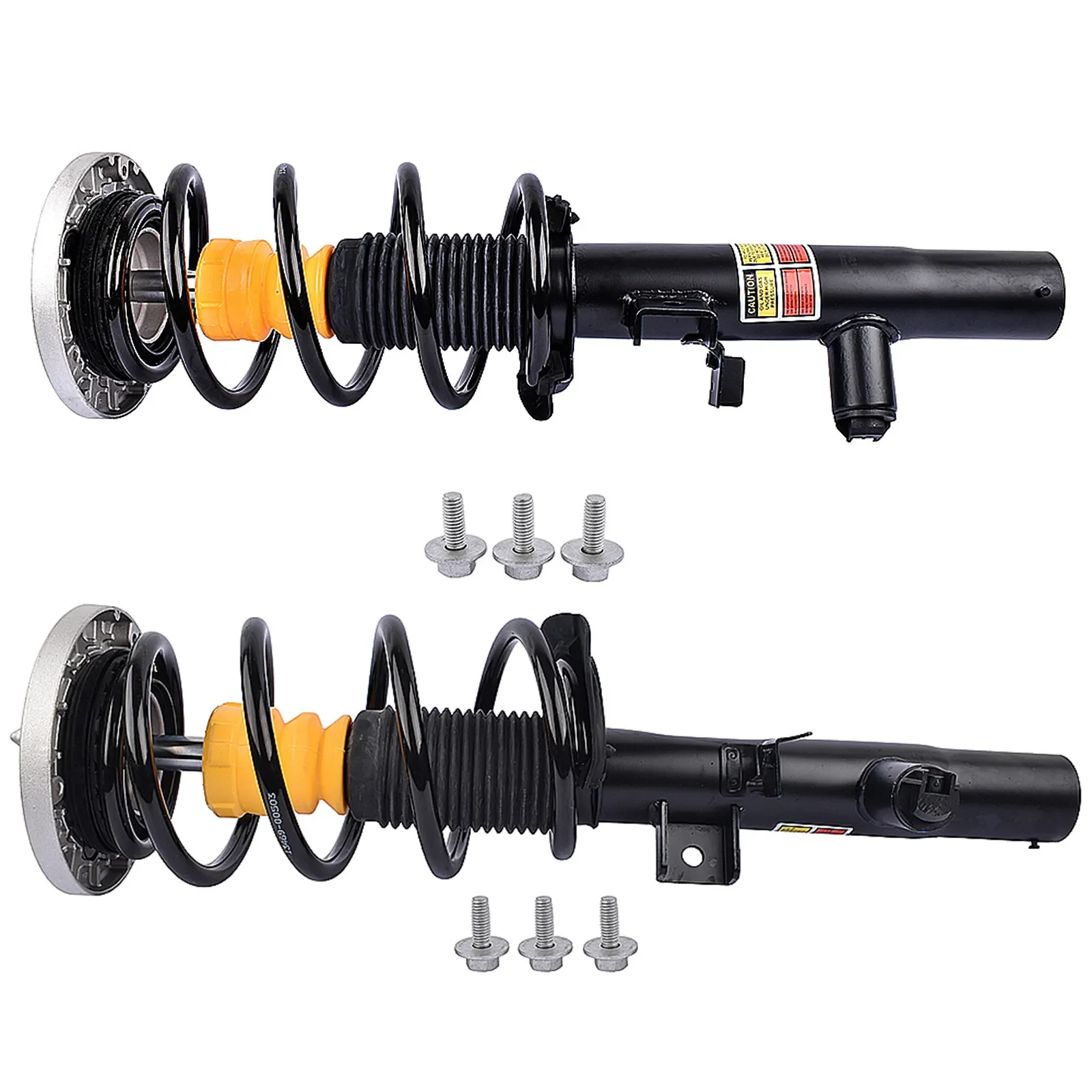 2 PCS Front Shock Absorber Struts Assembly w/EDC For BMW X3 F25 X4 F26 2011-2018